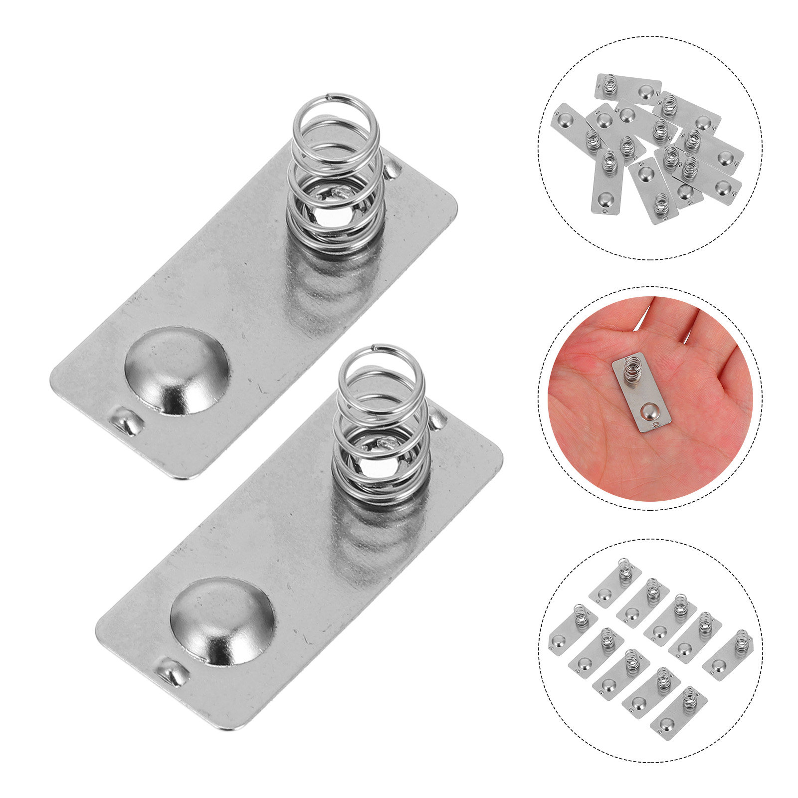 Electronic Repairing - 10Pcs Battery Spring Plate Terminal Nickel