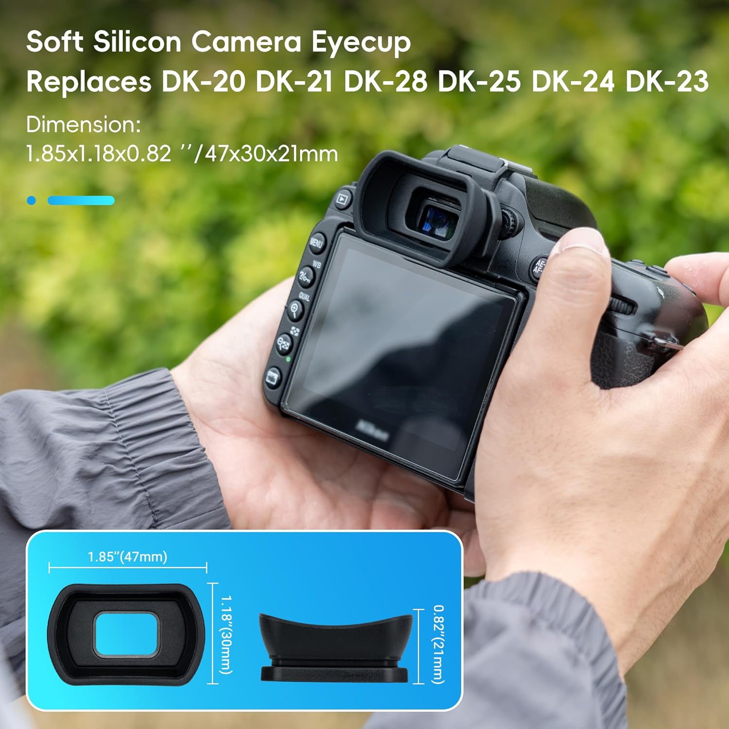 Camera Eyecup Eyepiece Viewfin - огляд і ціна Nikon Camera D3500