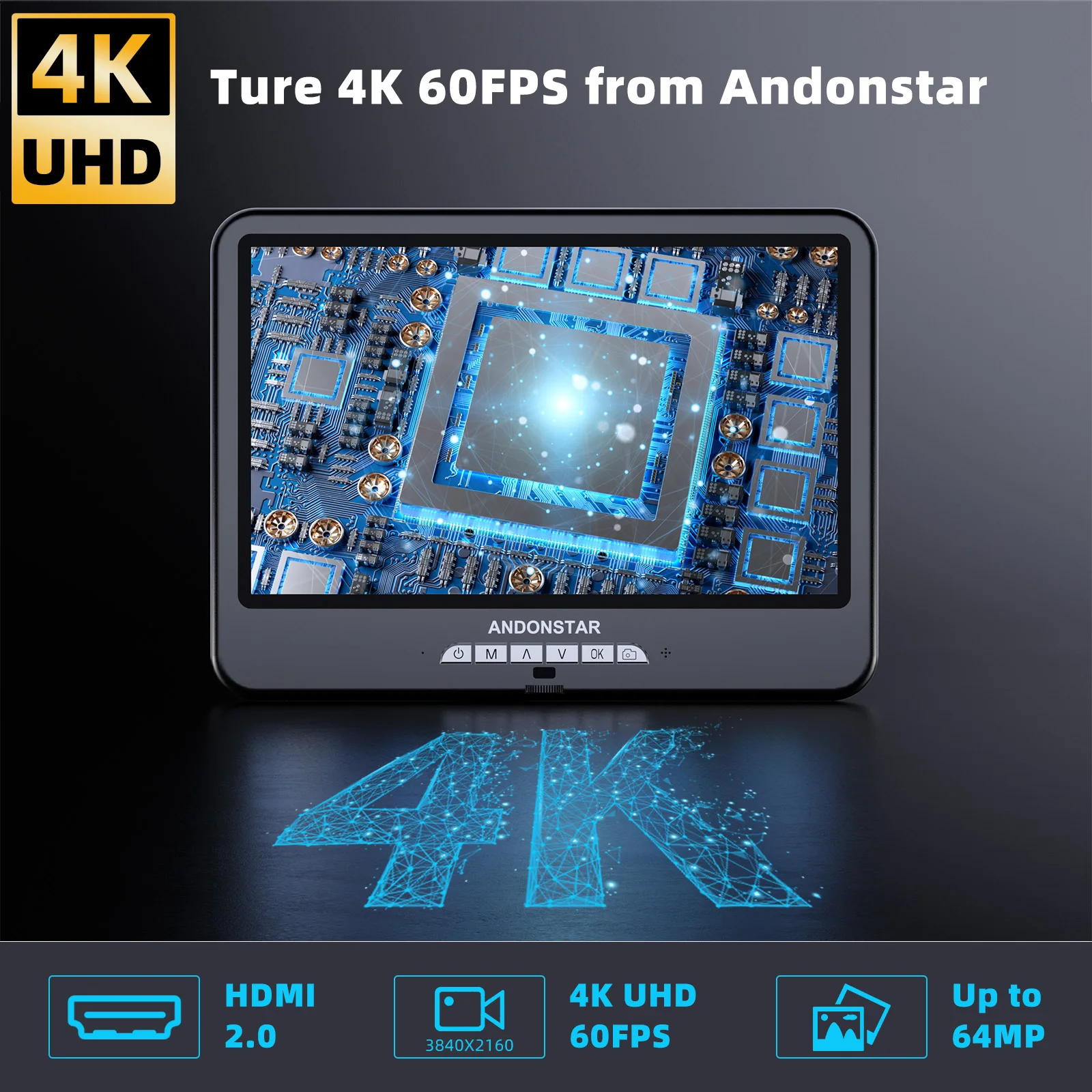 Andonstar AD210S-Pro 4K 60FPS  - огляд і ціна Electronic Repairing