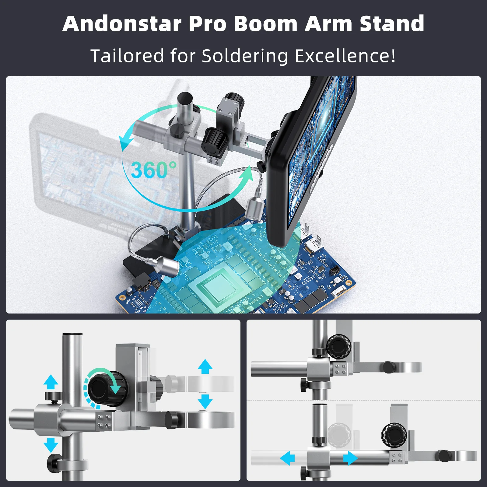 Andonstar AD210S-Pro 4K 60FPS  - огляд і ціна Electronic Repairing