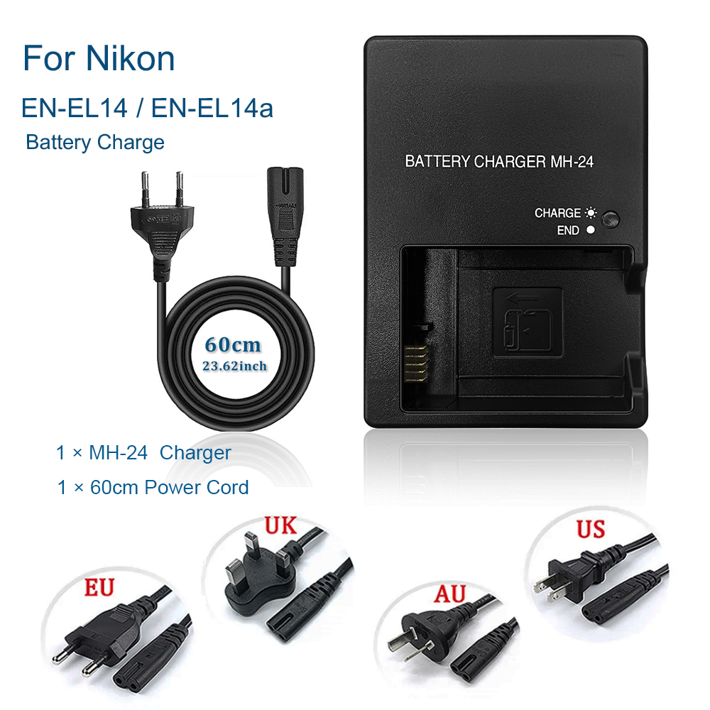 MH-24 Battery Charger for Niko - огляд і ціна Nikon Camera D3500