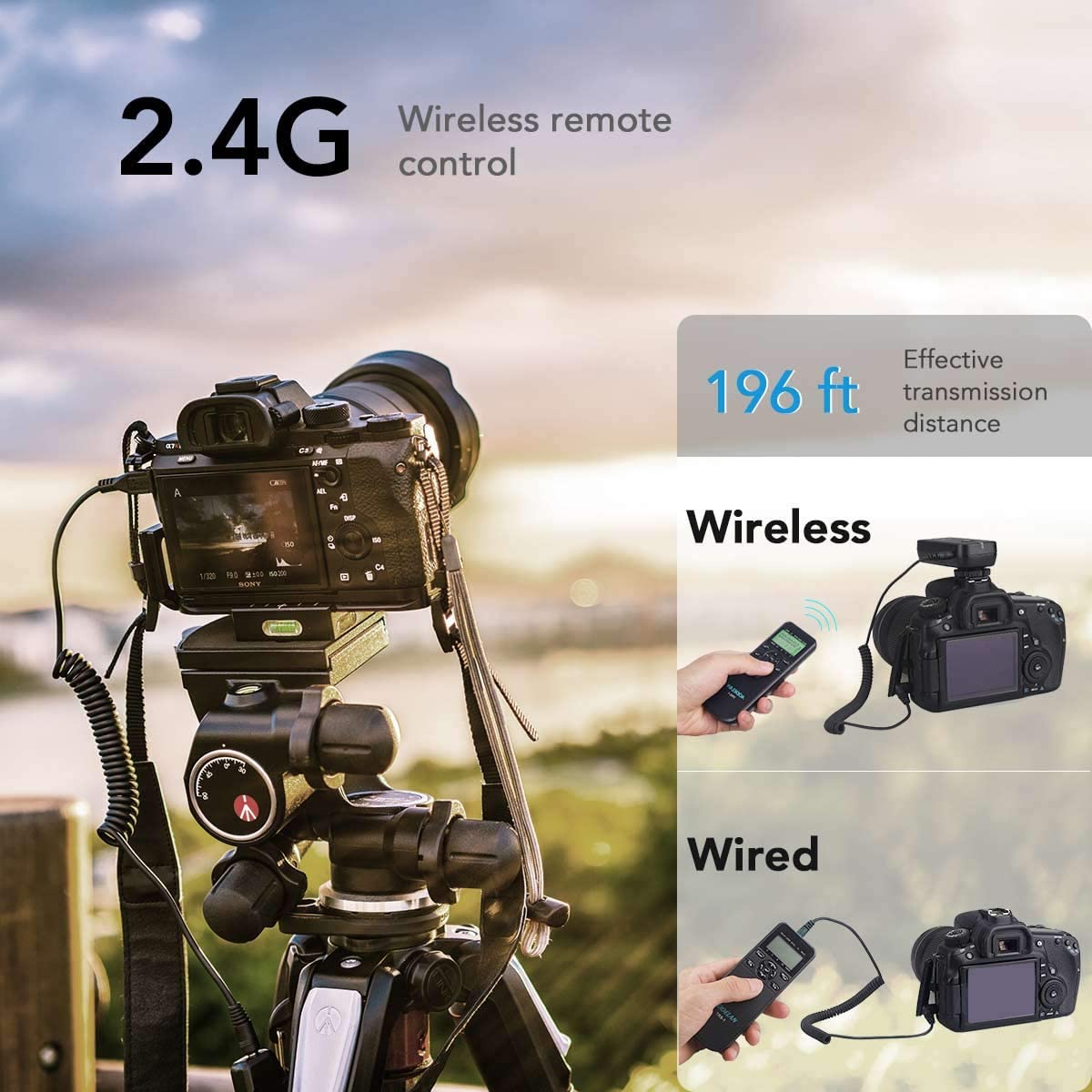 AODELAN Wireless Camera Timer  - огляд і ціна Nikon Camera D3500