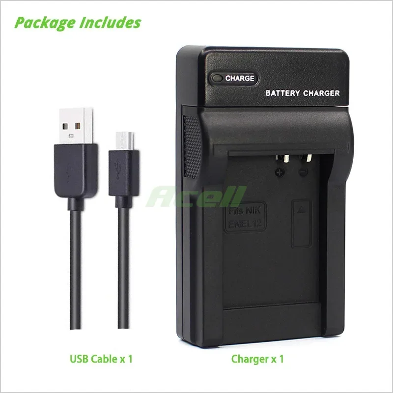 EN-EL12 MH-65 Replace USB Char - огляд і ціна Nikon Camera D3500