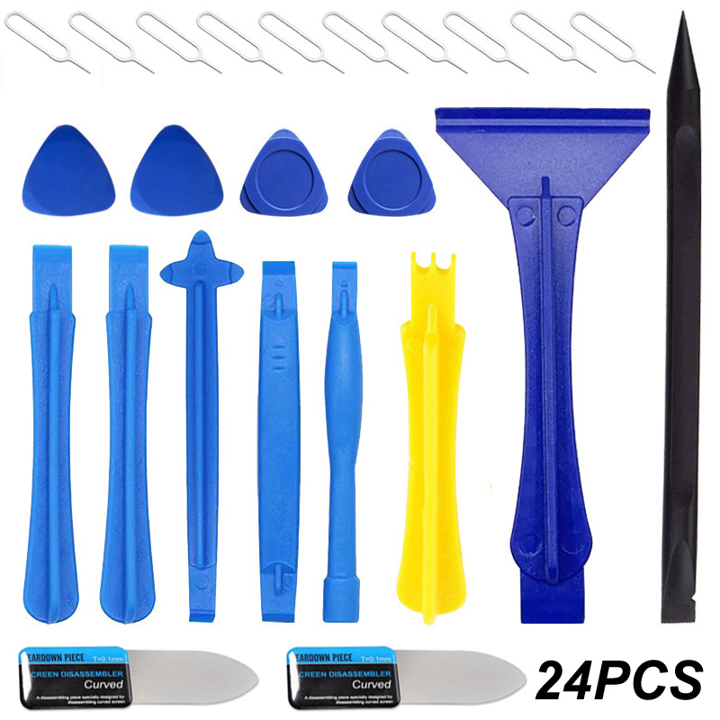 24PCS/Set Plastic Pry Bar Blad - огляд і ціна Electronics Repair Manual