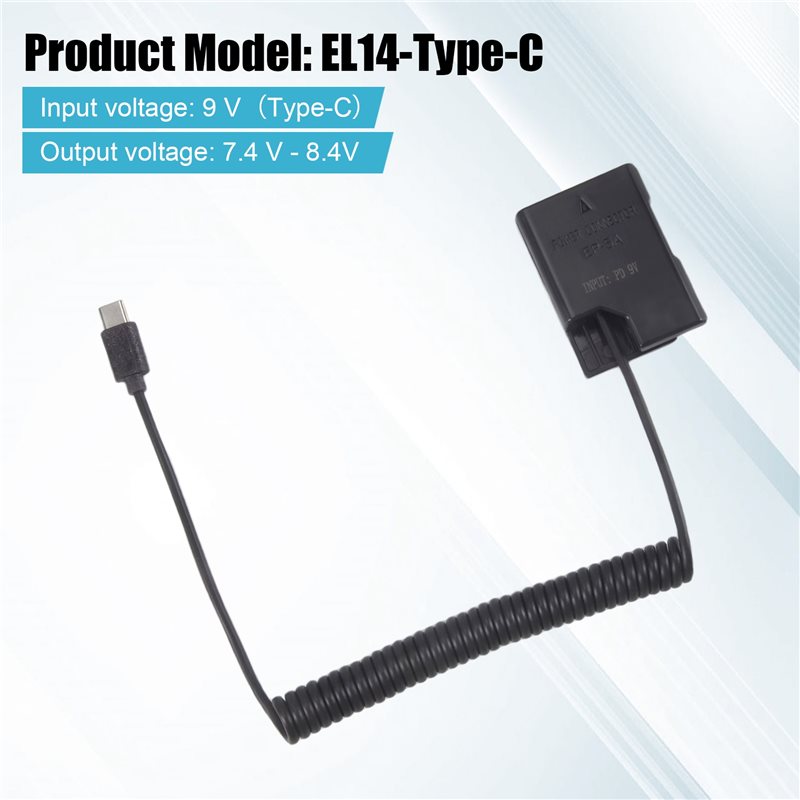 A42T-EL14 Dummy Coupler Batter - огляд і ціна Nikon Camera D3500