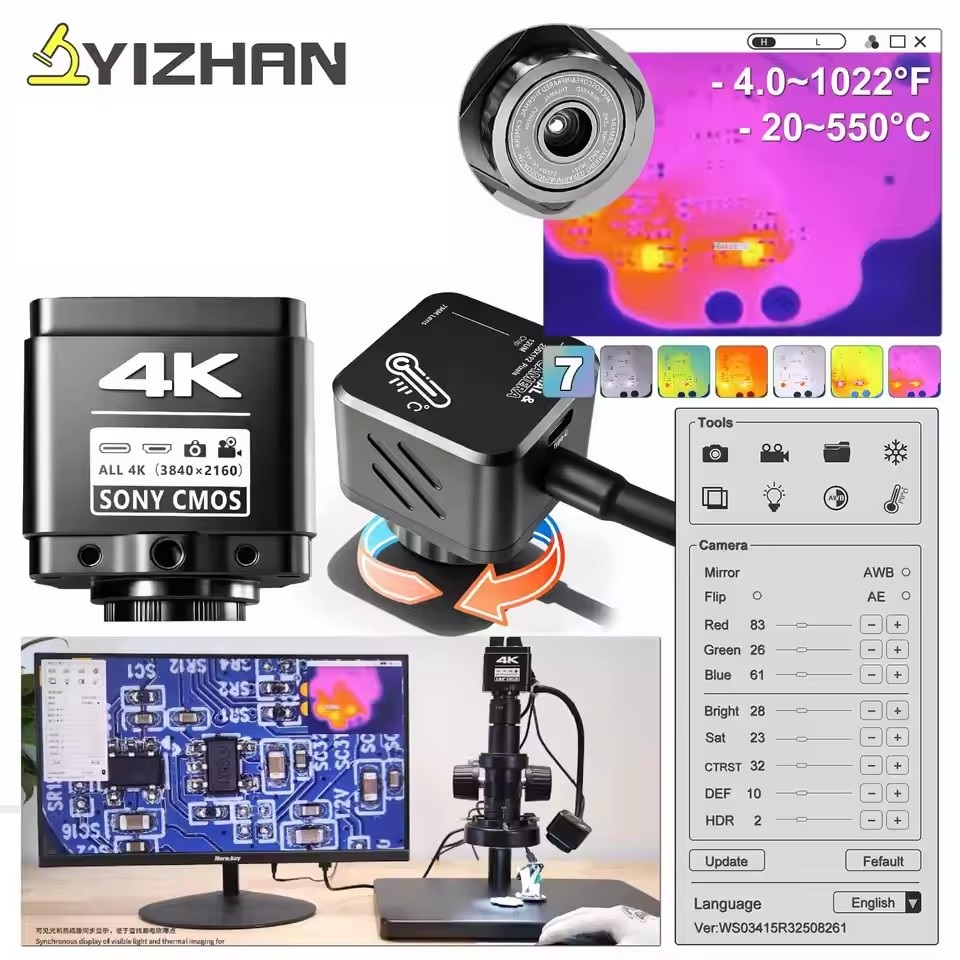 YIZHAN Thermal Imager 256*192  - огляд і ціна Electronic Repairing