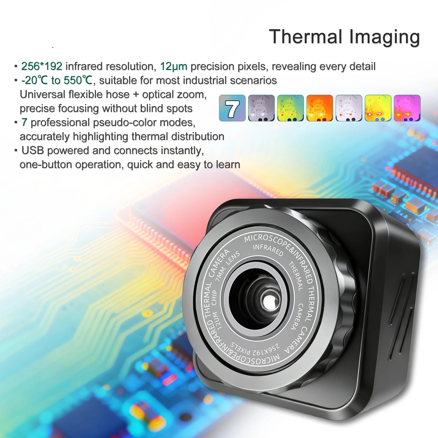 YIZHAN Thermal Imager 256*192  - огляд і ціна Electronic Repairing