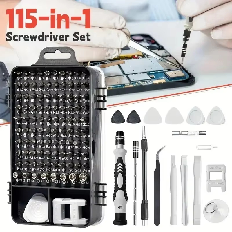 115-in-1 Precision Screwdriver - огляд і ціна Electronic Repair Tutorial